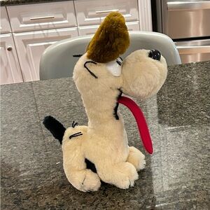 Odie NWT 80s Garfield 1983 Dakin and Co. Stuffed Animal Plush Toy Collectible